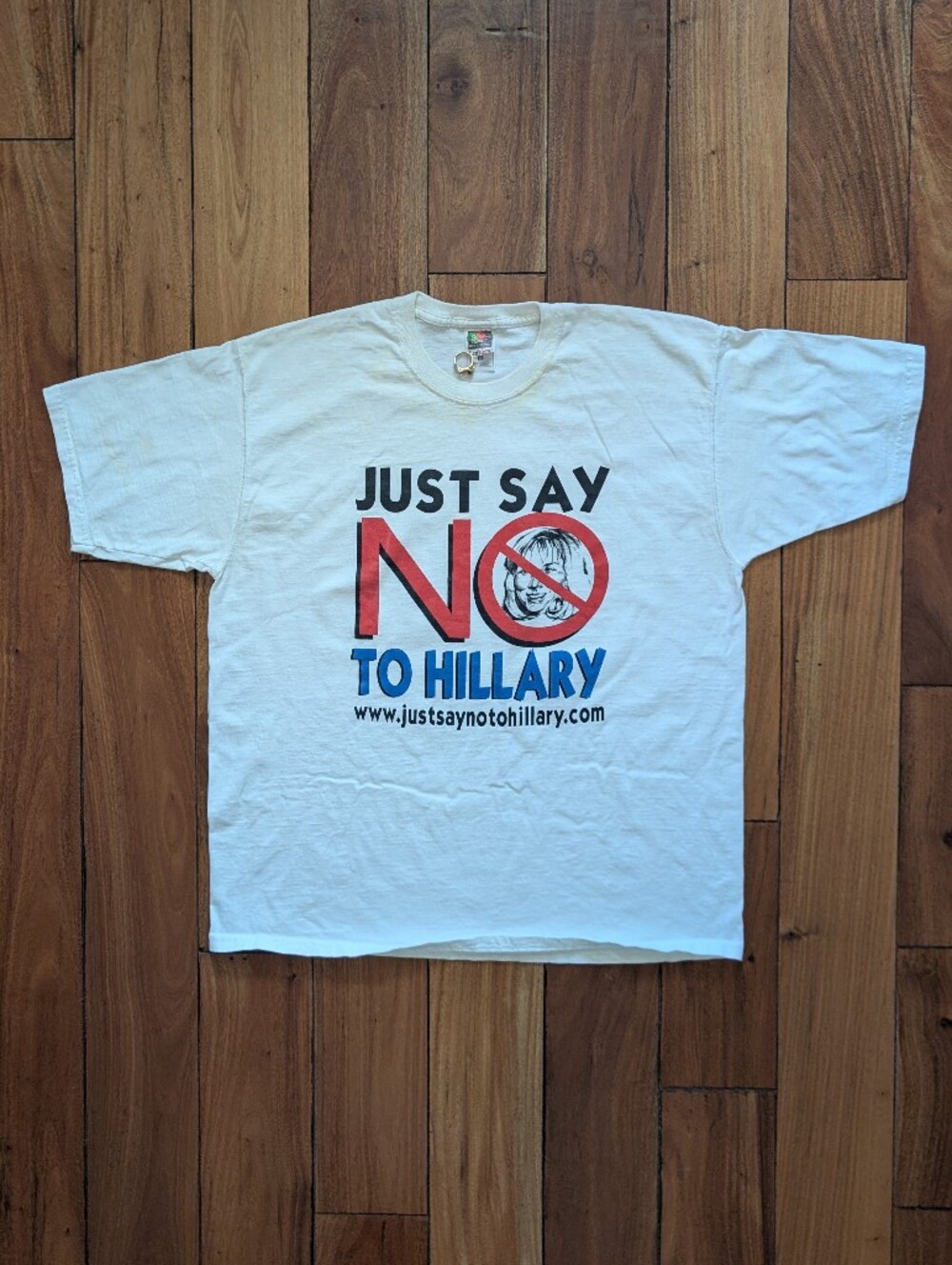 Hillary Clinton Retro Election T-shirt (XL)